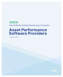 Asset Performance Software Providers