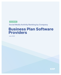 Business Plan Software Providers