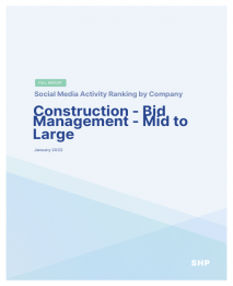 Construction - Bid Management - Mid to Large