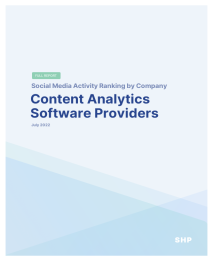 Content Analytics Software Providers