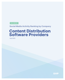 Content Distribution Software Providers