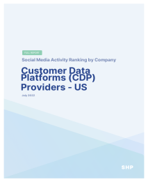 Customer Data Platforms (CDP) Providers - US