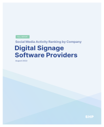 Digital Signage Software Providers