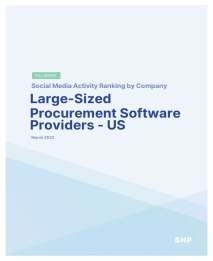 Large-Sized Procurement Software Providers - US