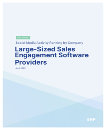 Large-Sized Sales Engagement Software Providers