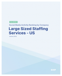 Large Sized Staffing Services - US