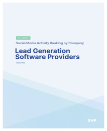 Lead Generation Software Providers