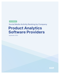 Product Analytics Software Providers