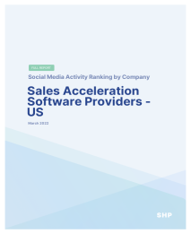 Sales Acceleration Software Providers - US