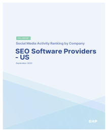 SEO Software Providers - US