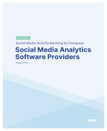 Social Media Analytics Software Providers