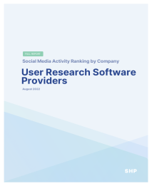 User Research Software Providers