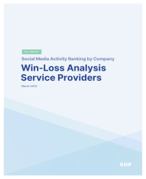 Win-Loss Analysis Service Providers
