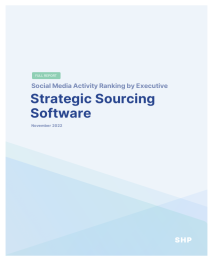 Strategic Sourcing Software